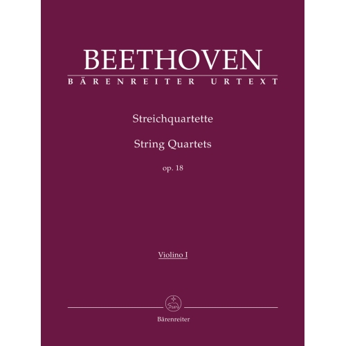 Beethoven L. van - String Quartets, Op.18 Nos. 1 - 6 (Urtext) Parts