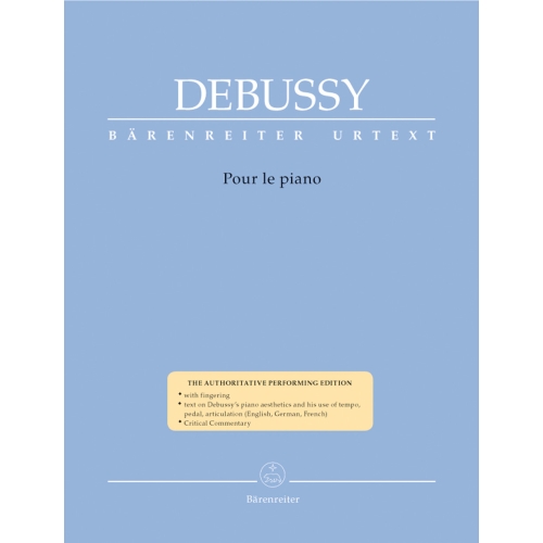 Debussy C. - Pour le piano (Urtext).