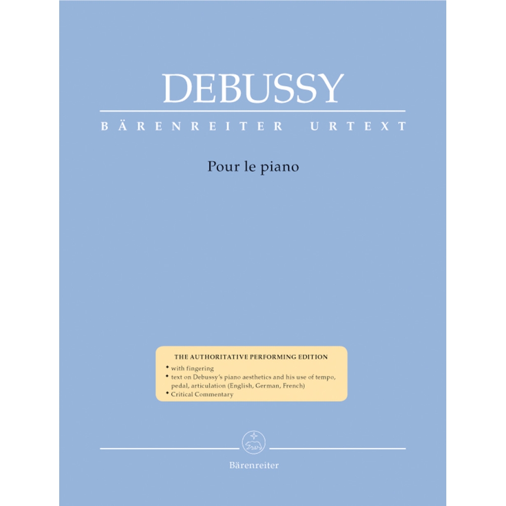 Debussy C. - Pour le piano (Urtext).