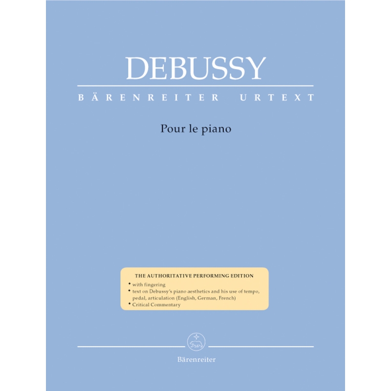 Debussy C. - Pour le piano (Urtext).