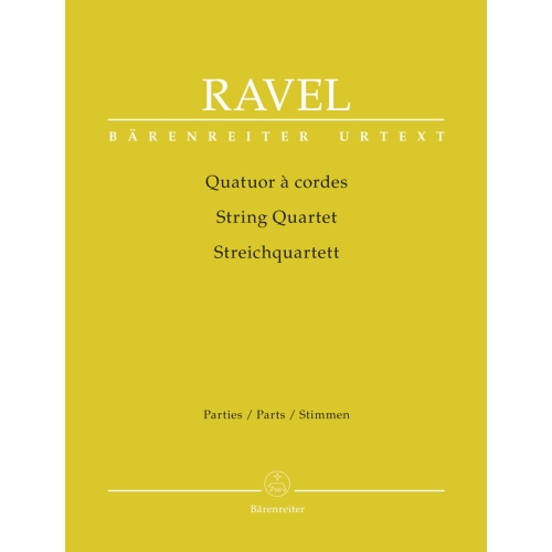 Ravel M. - String Quartet (Urtext).