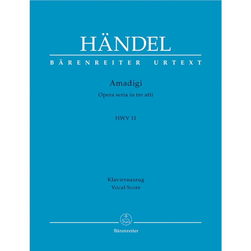 Handel, G F - Amadigi (HWV 11) (It-G) (Urtext).