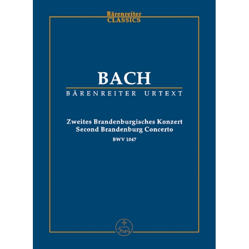 Bach J.S. - Brandenburg Concerto No.2 in F (BWV 1047) (Urtext)