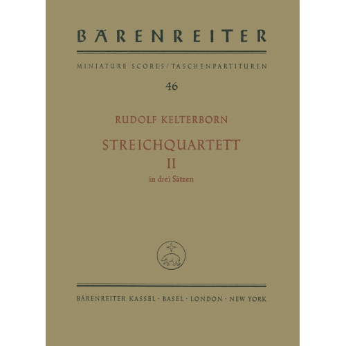 Kelterborn R. - String Quartet No.2 (1956).