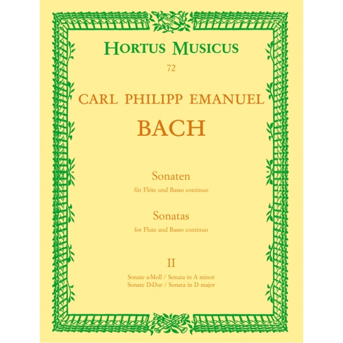 Bach C.P.E. - Sonatas (2),...