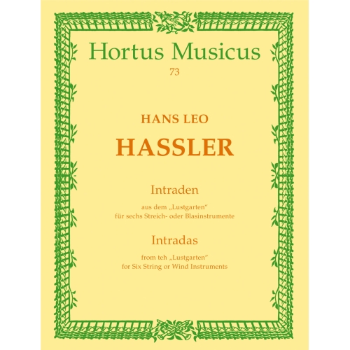 Hassler H.L. - Intradas from Lustgarten.