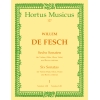 Fesch W. de - Sonatas (6), Vol. 1: Nos.  1 - 3 (D maj, C min, E min).