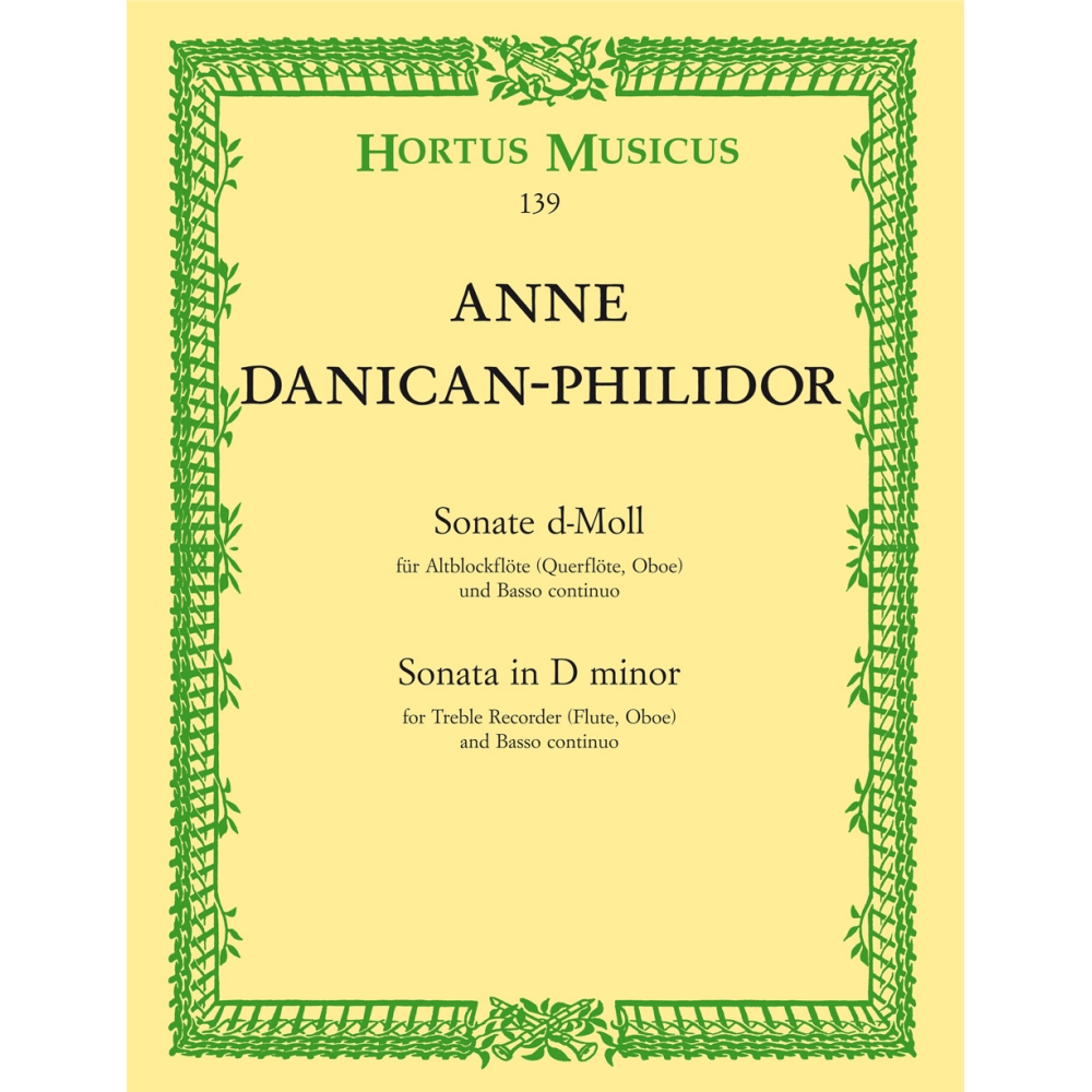 Danican-Philidor A. - Sonata in D minor.