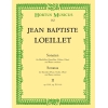 Loeillet J.(.G. - Sonatas (3), Vol. 2: (Op.3/9 Bb maj: Op.4/9 G maj:Op.4/10 C maj).