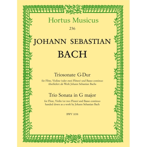 Bach J.S. - Trio Sonata in...