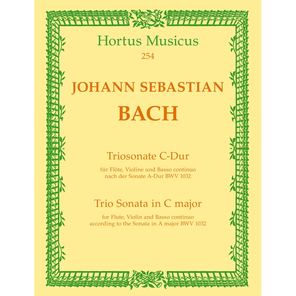 Bach J.S. - Trio Sonata in C (from Sonata in A BWV 1032).