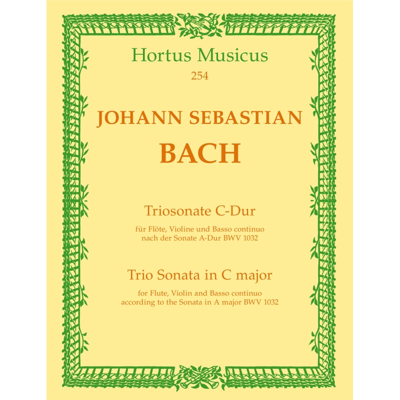 Bach J.S. - Trio Sonata in C (from Sonata in A BWV 1032).