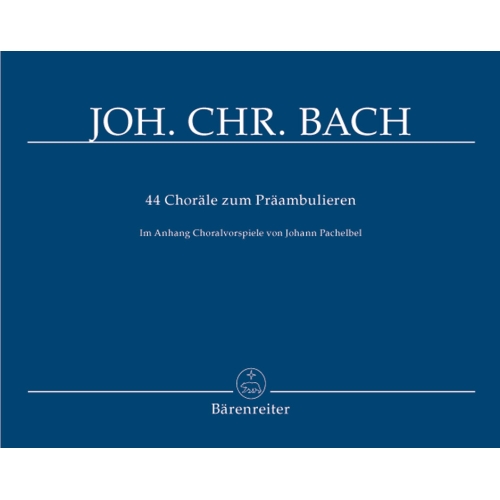 Bach J.C. - Chorales for Preambulating (44).