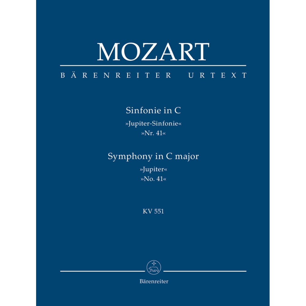 Mozart W.A. - Symphony No.41 in C (K.551) (Jupiter) (Urtext).