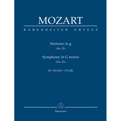 Mozart W.A. - Symphony No.25 in G minor (K.183) (K.173dB) (Urtext).