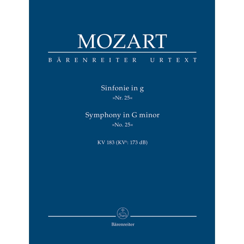 Mozart W.A. - Symphony No.25 in G minor (K.183) (K.173dB) (Urtext).