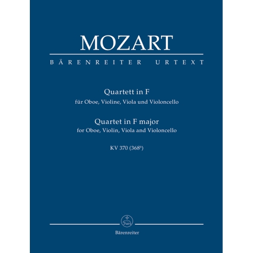 Mozart W.A. - Oboe Quartet...