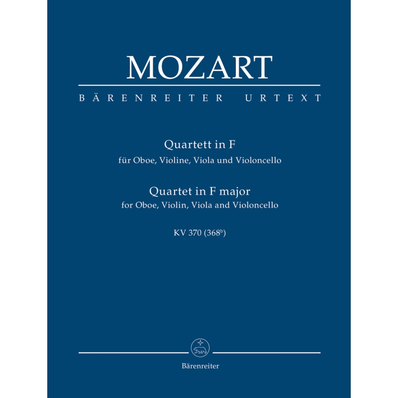 Mozart W.A. - Oboe Quartet in F (K.370) (Urtext).