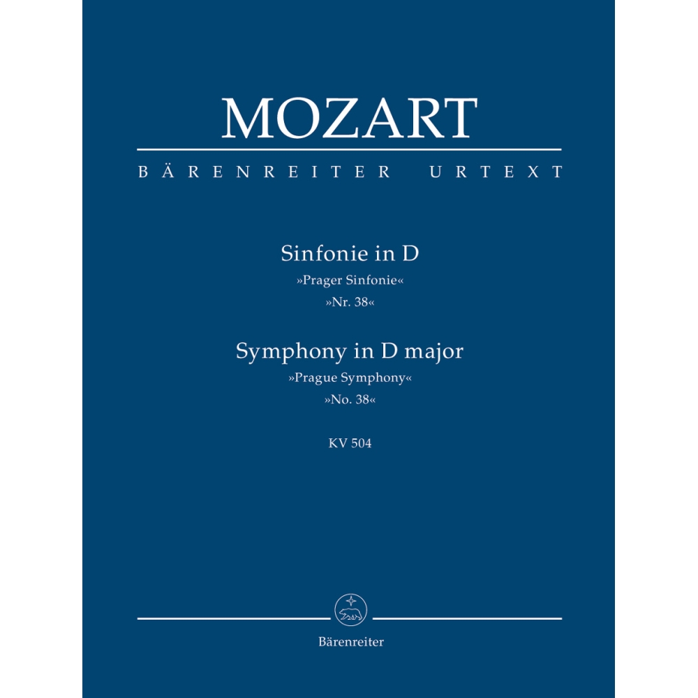 Mozart W.A. - Symphony No.38 in D (K.504) (Prague) (Urtext).
