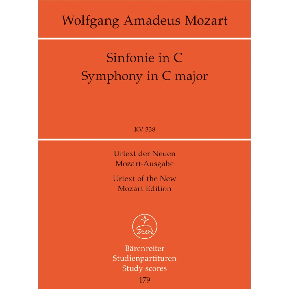 Mozart W.A. - Symphony No.34 in C (K.338) (Urtext).