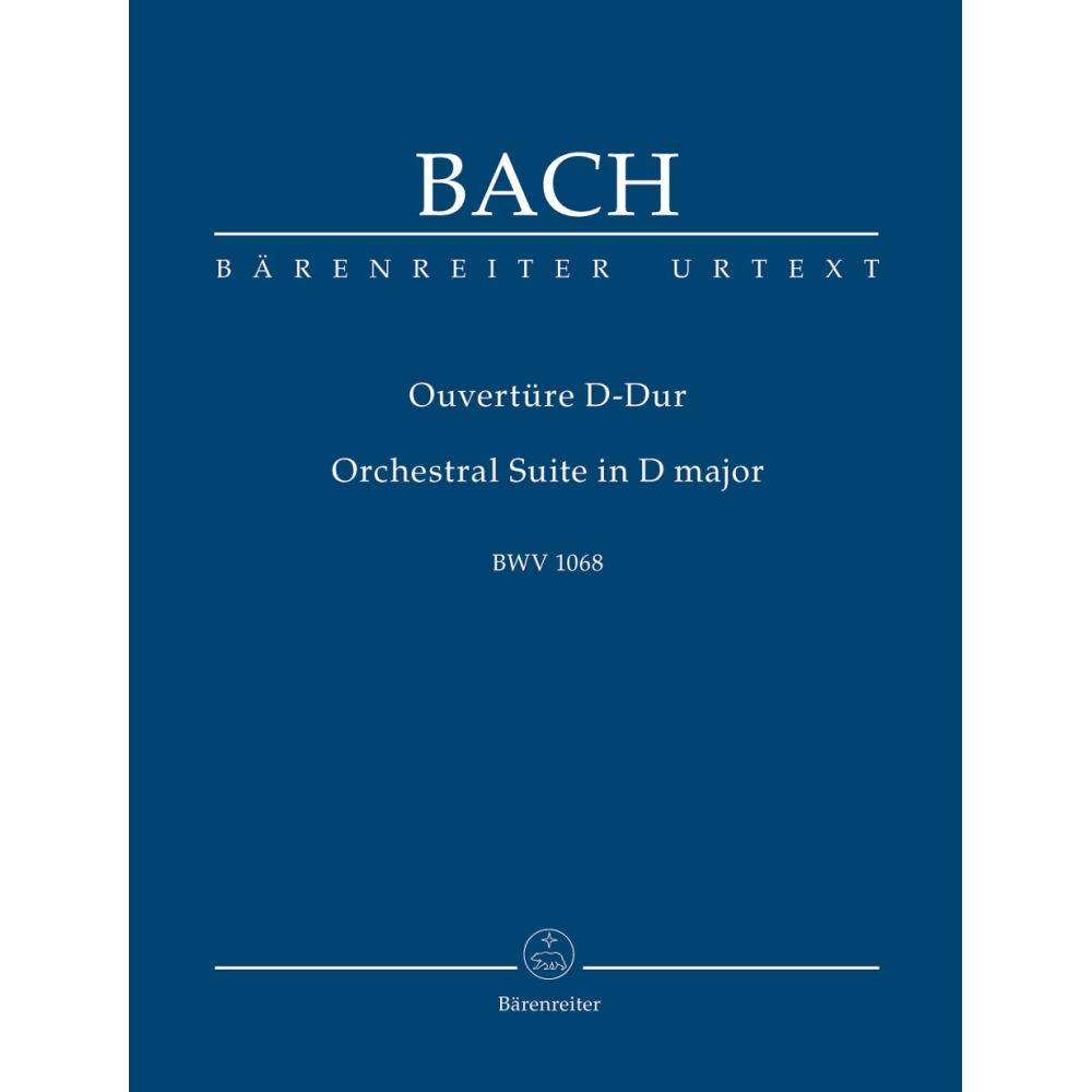 Bach J.S. - Suite (Overture) No.3 in D (BWV 1068) (Urtext).