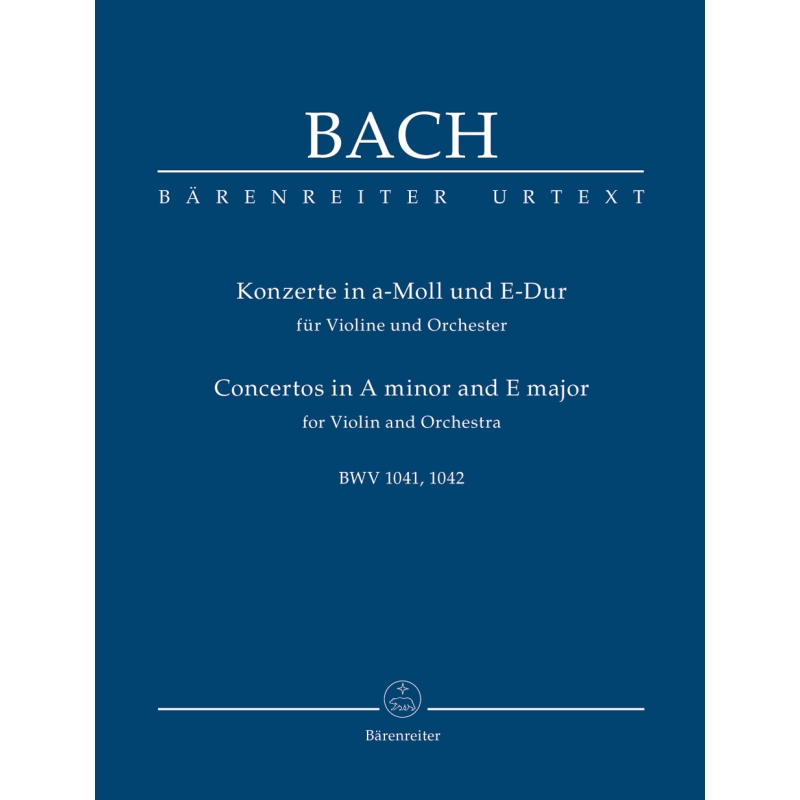 Bach J.S. - Concerto for Violin in A minor (BWV 1041) (Urtext).