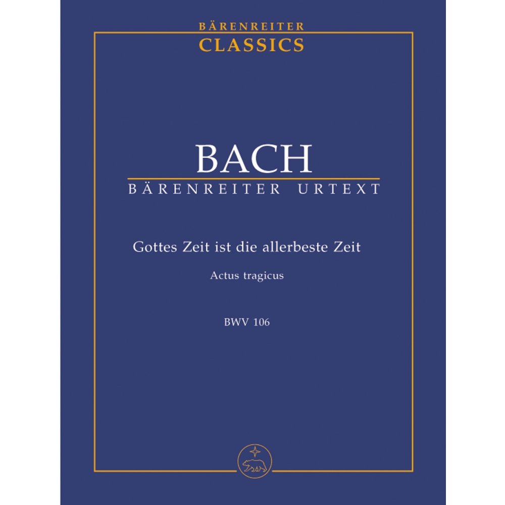 Bach J.S. - Cantata No.106: Gottes Zeit (Actus tragicus) (BWV 106) (Urtext).
