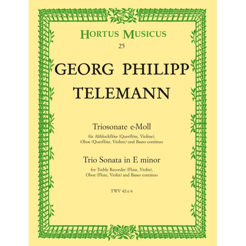 Telemann G.P. - Trio Sonata...
