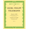 Telemann G.P. - Concerto for Recorder and Flute in E minor.