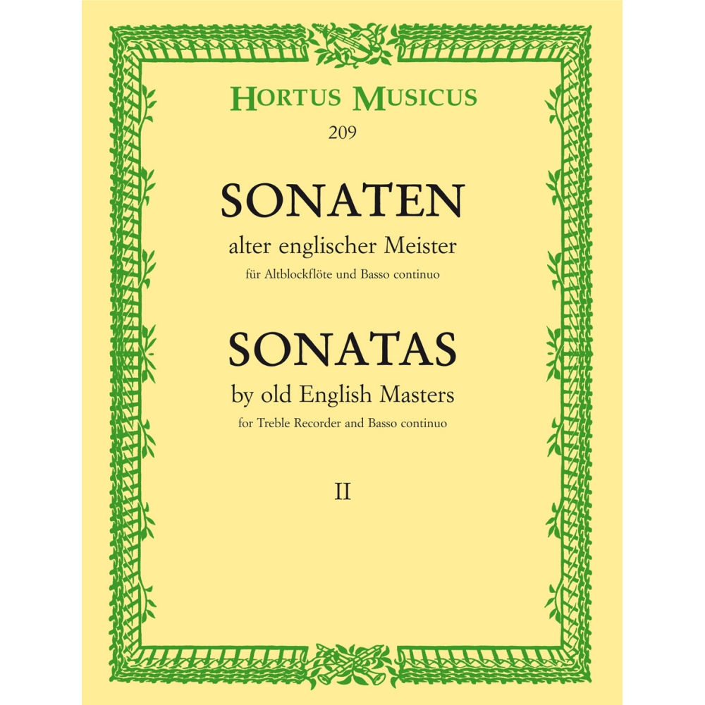 Various Composers - Sonatas by Old English Masters, Vol.2.