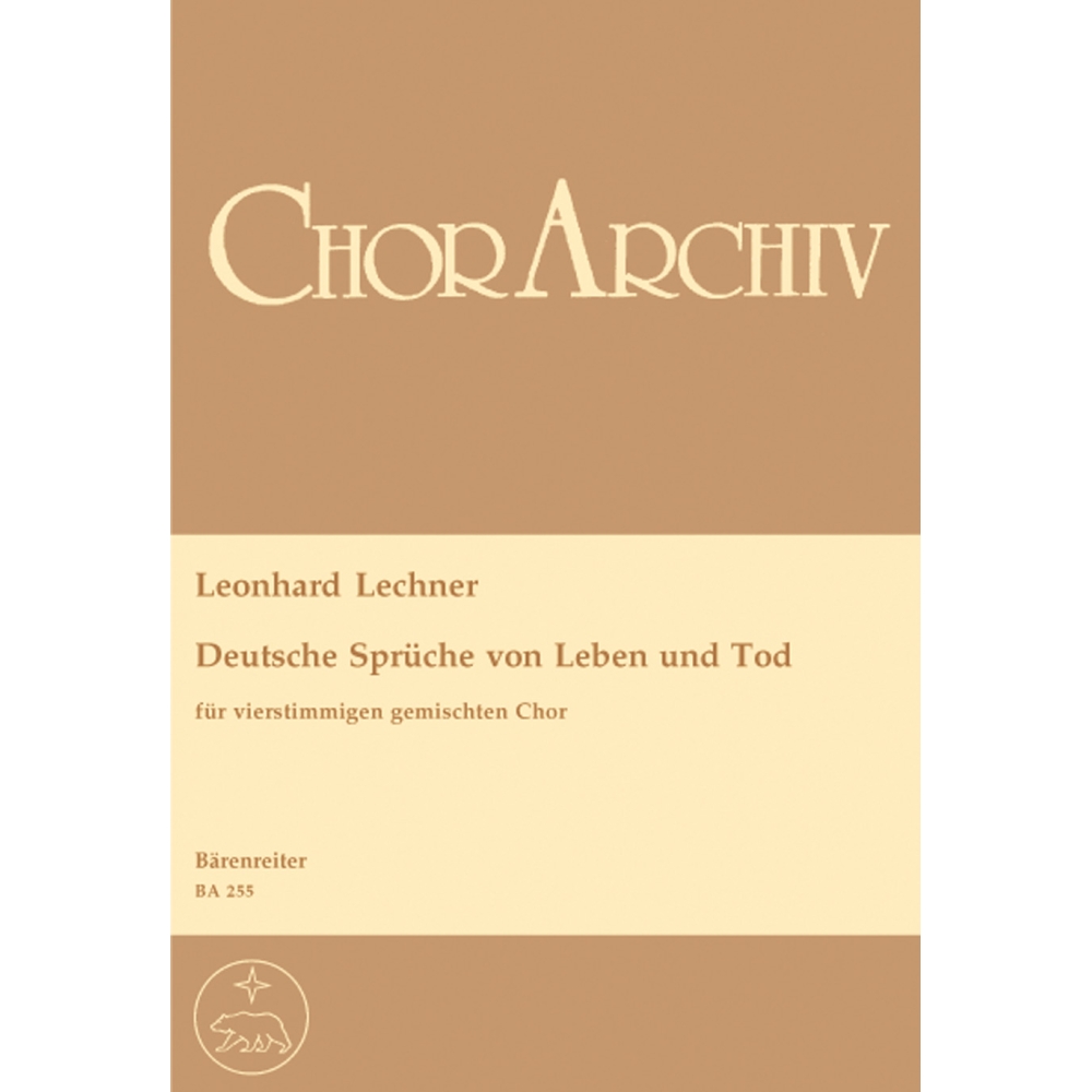 Lechner L. - Deutsche Sprueche von Leben und Tod (Urtext).