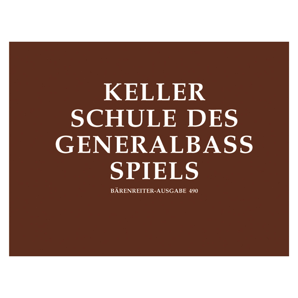 Keller H. - School of Playing Figured Bass (G).