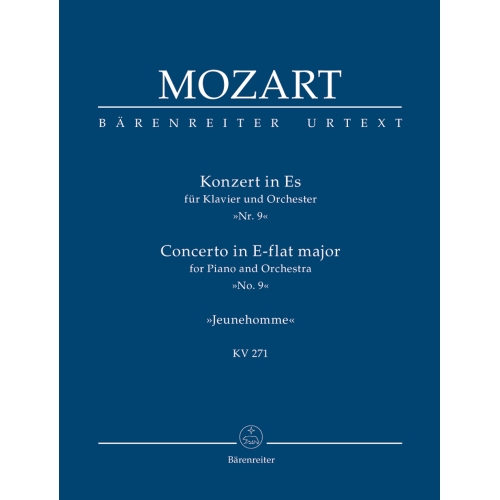 Mozart W.A. - Concerto for Piano No. 9 in E-flat (K.271) (Urtext).