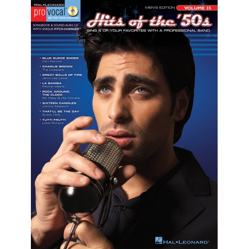 Pro Vocal Mens Edition Volume 35: Hits Of The 50s