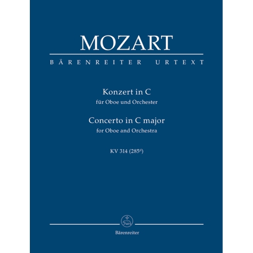 Mozart W.A. - Concerto for Oboe in C (K.314) (K.285d) (Urtext).