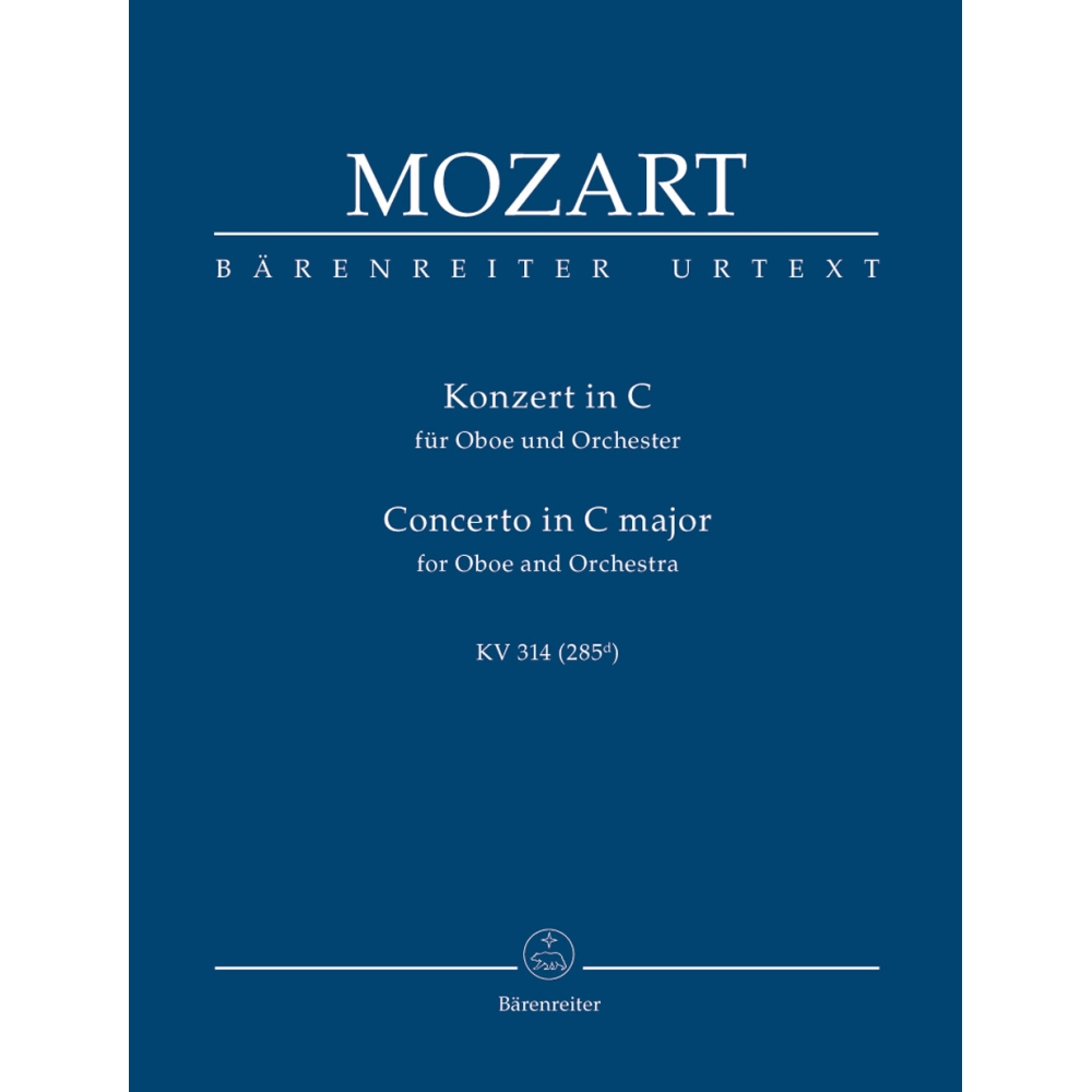 Mozart W.A. - Concerto for Oboe in C (K.314) (K.285d) (Urtext).