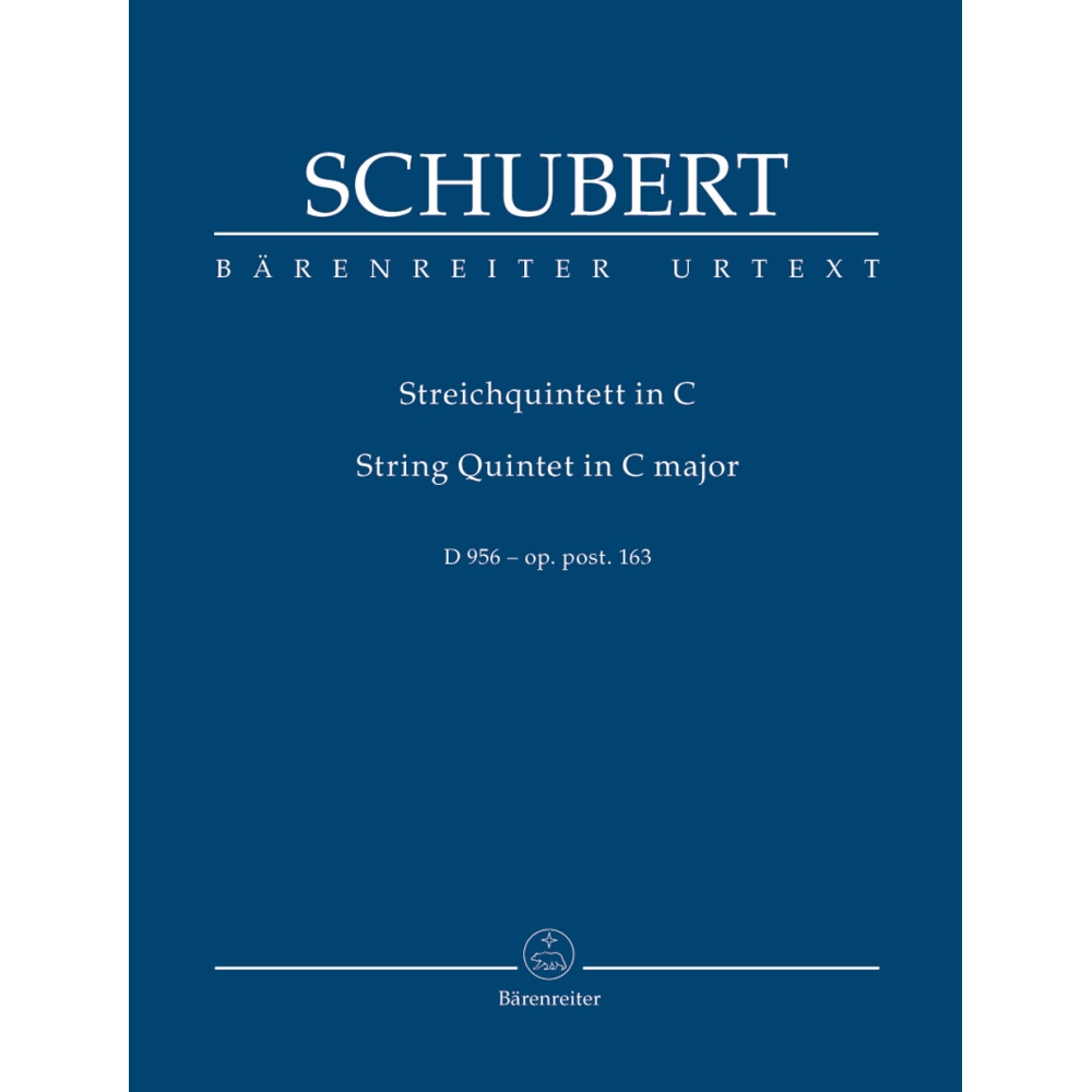 Schubert F. - String Quintet in C, Op.posth.163 (D.956) (Urtext).
