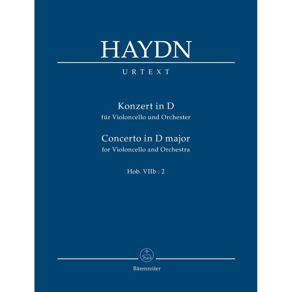 Haydn F.J. - Concerto for Cello in D (Hob.VIIb:2),(original version) (Urtext).