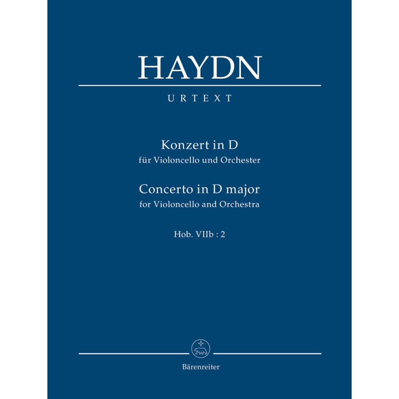 Haydn F.J. - Concerto for Cello in D (Hob.VIIb:2),(original version) (Urtext).