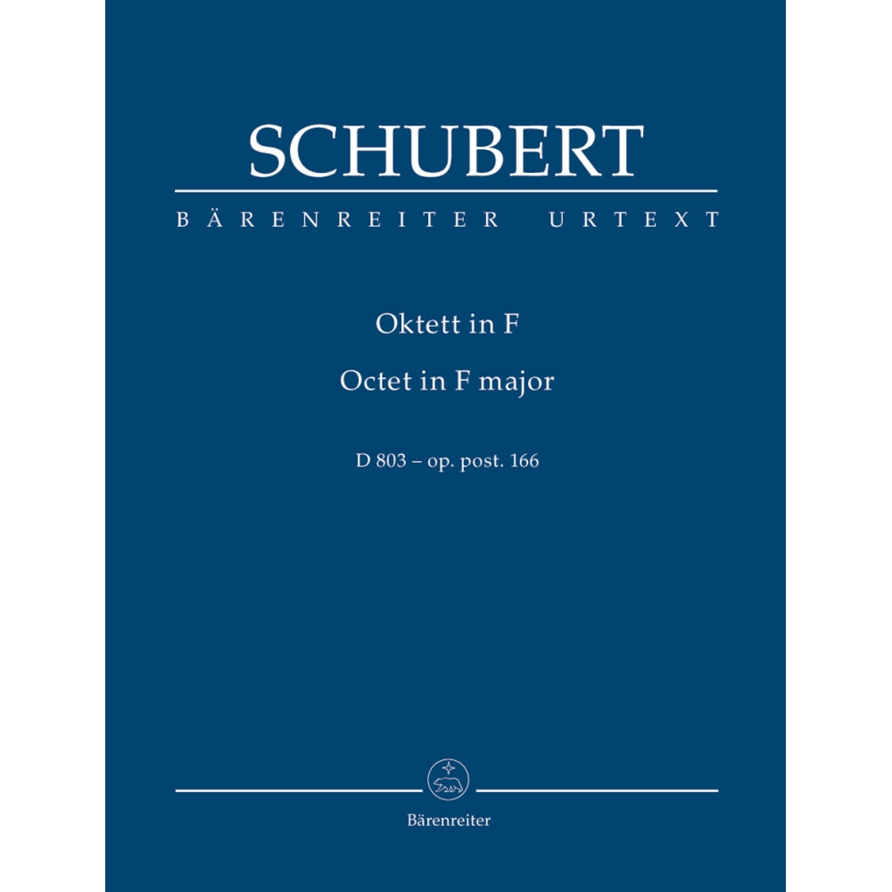 Schubert F. - Octet in F Op. post. 166 (D.803) (Urtext).