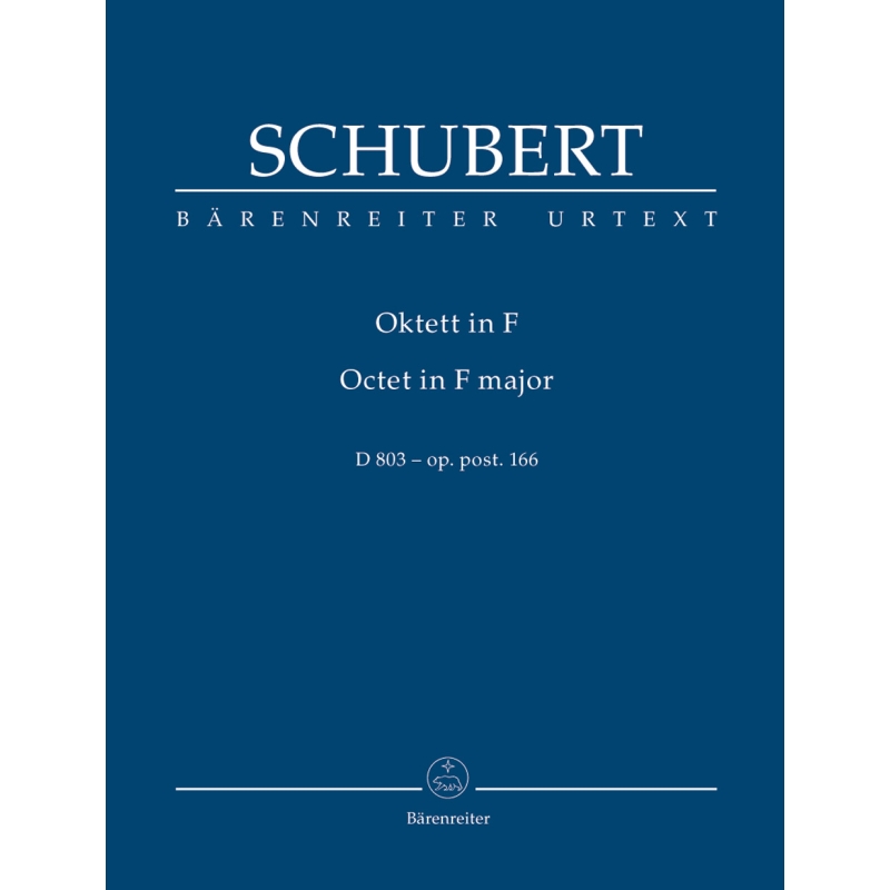 Schubert F. - Octet in F Op. post. 166 (D.803) (Urtext).