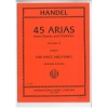 Handel, George Frideric - 45 ARIAS III H.Vce Pft 