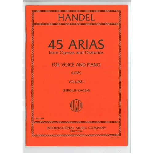 Handel, G F - 45 Arias...