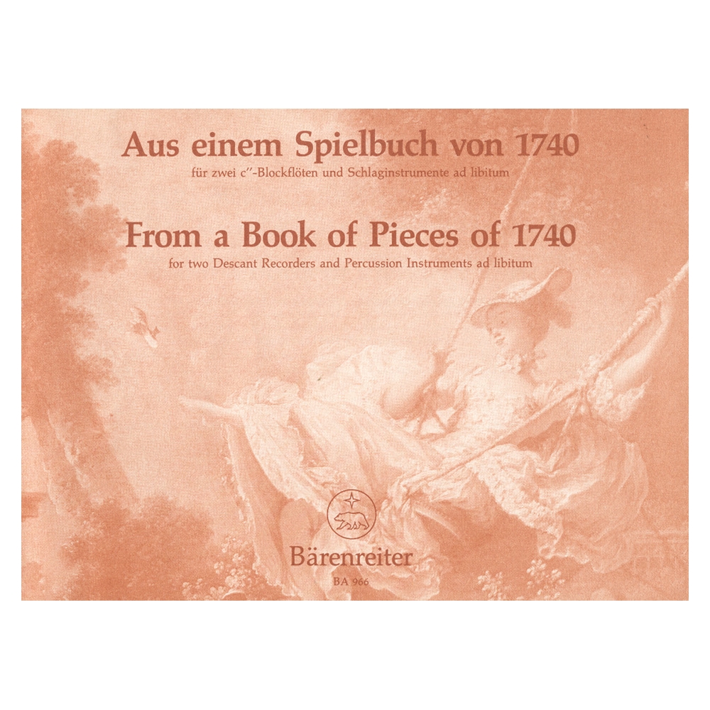 From a Little Spielbuch of 1740