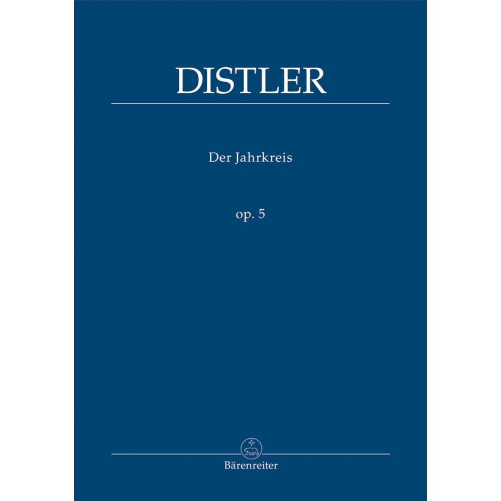 Distler H. - Jahrkreis, Der. Op.5 (52 Chorale Pieces) (G).