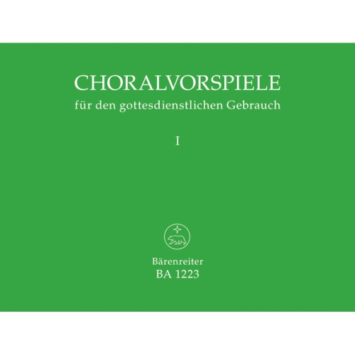 Chorale Preludes for Church Service. Vol.1: 49 Chorale Preludes.