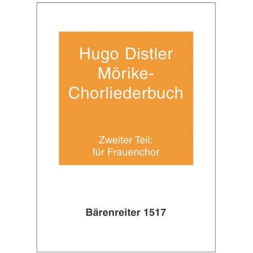 Distler H. - Moerike Choral...