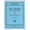 Handel, G F - 45 Arias Volume 2 (Low)