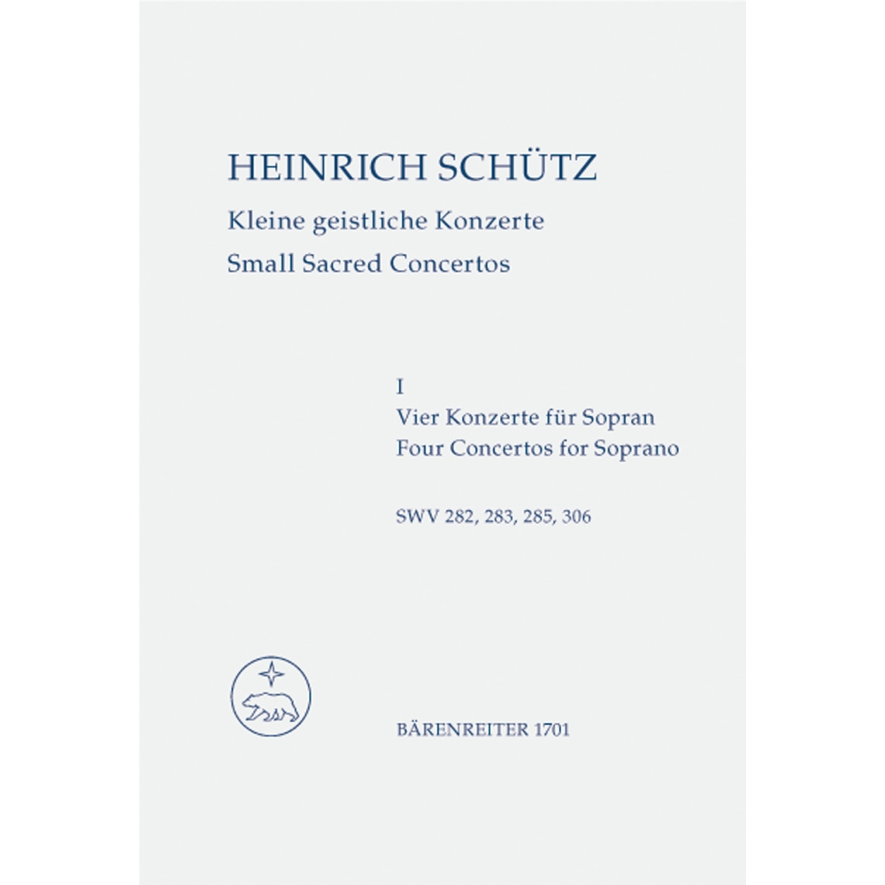 Schuetz H. - Short Sacred Concertos Bk. 1: Eile, mich: Bringt her: O suesser: