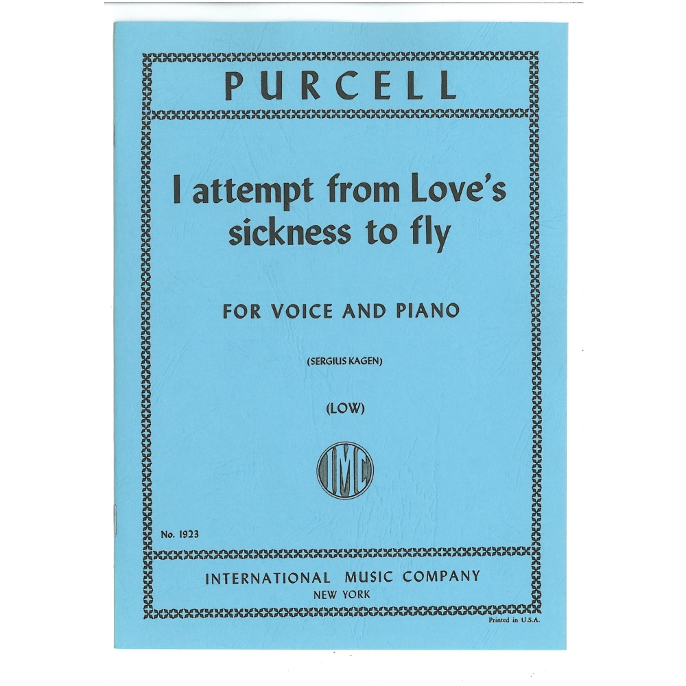 Purcell, Henry - I Attempt fron Loves Sickness (Low)